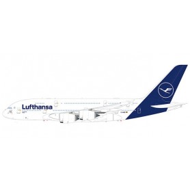 Herpa Wings 559645-1 Flygplan Lufthansa Airbus A380, OBS! Landningsställ fram är av!