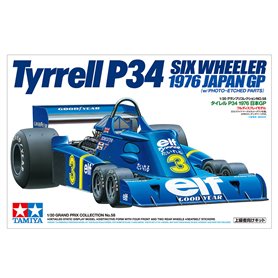 Tamiya 20058 Tyrell P34 Six Wheeler 1976 Japan GP