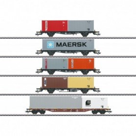 Märklin 47680 Vagnsset med 5 st containervagnar, DB