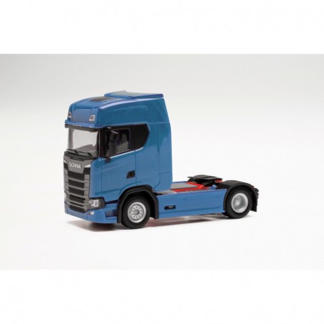Herpa 306768-004 Scania CS 20 high roof tractor, blue