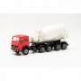 Herpa 315630 Iveco Unic concrete mixer truck, red white