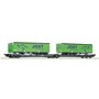 Roco 77402 Articulated double pocket wagon T3000e, CEMAT