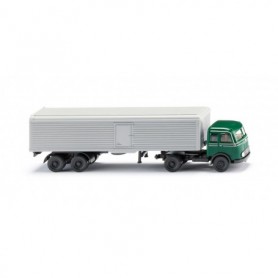 Wiking 55601 Semi-trailer box truck (MB Pullmann)