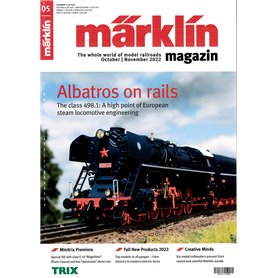 Märklin 374552 Märklin Magazin 5/2022 Engelska