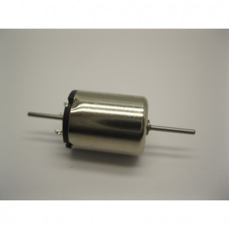 Micromotor 1215D Motor 12x15 mm, double shaft, 1 st