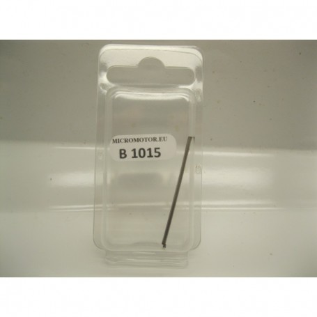 Micromotor B1015 Adapter 1,0 to 1,5 mm, L 40 mm, steel, 1 st