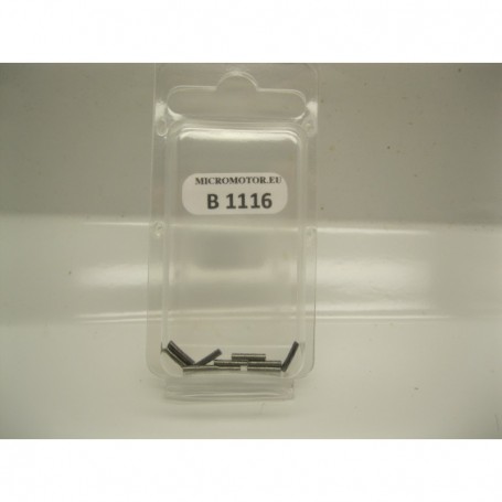 Micromotor B1116 Adapter 1,1 till 1,6 mm, L 10 mm, 10 st