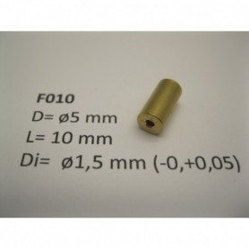 Micromotor F010 Svänghjul, mässing, 5 mm x 10 mm x 1,5 mm, 1 st