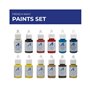 Artesania 277PACK4 Paints Set for Model Ship: French Navy Boat