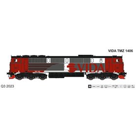 Dekas DK-8750511 Diesellok VIDA TMZ 1406 (NOHAB), AC