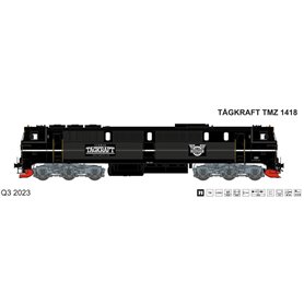 Dekas DK-8750524 Diesellok Tågkraft TMZ 1418 (NOHAB), DC LokSound V5