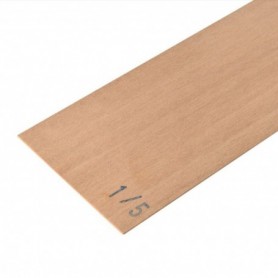 Amati 2346-15 Walnut sheet, measure 1.5x100x1000 mm, 1 st
