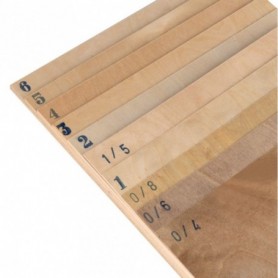 Amati 2315-04 Birch plywood, measure 0.4x300x610 mm, 1 st