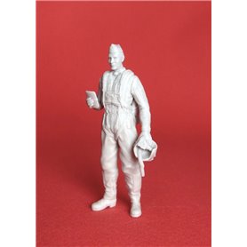 Pilot Replicas 48P009 1/48 scale Swedish pilot as seen from the 1950s to the early 1970s