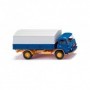 Wiking 41102 Flatbed truck (MAN 415) blue melon yellow