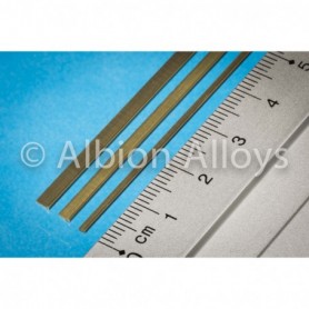 Albion Alloys A3 Brass Angle 3 x 3 mm, 1 pieces