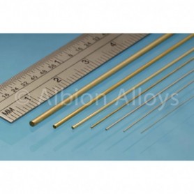 Albion Alloys BW10 Brass Rod 1.0 mm, 9 pieces