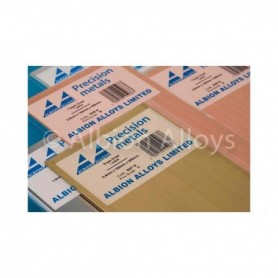 Albion Alloys SM4M Tin Plate Sheet 0.5 mm, 2 pieces