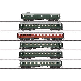 Trix 23629 Vagnsset Standard Design 1928 to 1930 Express Train Passenger Car Set "Trix Club 2023"