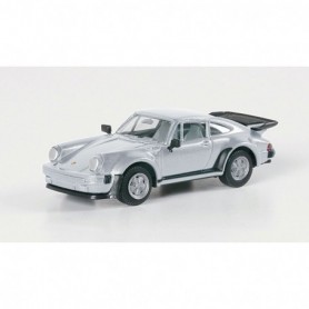 Herpa 030601-003 Porsche 911 Turbo, silver