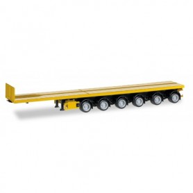 Herpa 076715-004 Nooteboom Ballasttrailer, traffic yellow