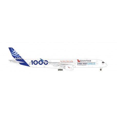 Herpa Wings 536684 Flygplan Airbus A350-1000 - Qantas "Project Sunrise" - F-WMIL