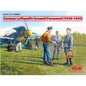 ICM 48085 Figurer German Luftwaffe Ground Personnel (1939-1945)