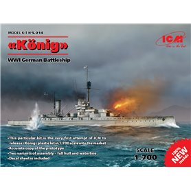 ICM S014 Skepp "König" WWI German Battleship