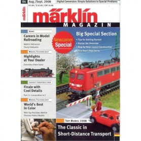 Märklin 135778 Märklin Magazin 4/2008 Engelska