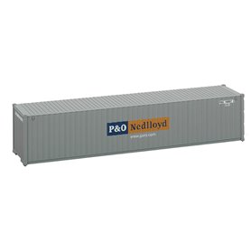 Walthers 1502 Container 40' Rib-Side "P&O Nedlloyd"