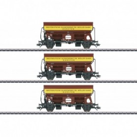 Märklin 46335 Vagnsset med 3 dumpvagnar Tdgs DB