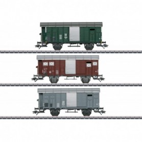 Märklin 46568 Freight Car Set with Type K3 Boxcars