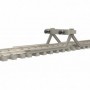 Trix 14591 Track Bumper with Concrete Ties