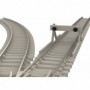 Trix 14520 Curved Track with Concrete Ties