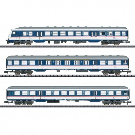 Trix 18289 Vagnsset med 3 personvagnar "Replacement Train" DB