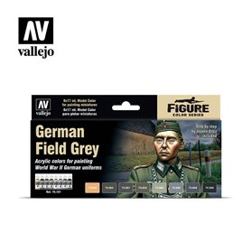 Vallejo 70181 Färgset German Field Grey