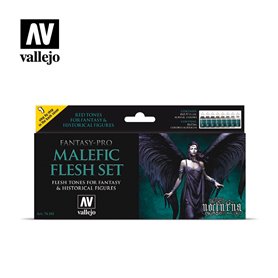 Vallejo 74102 Färgset Malefic Flesh