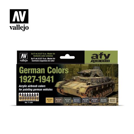 Vallejo 71205 Färgset German Colors 1927-1941