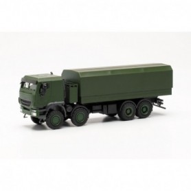Herpa 746915 Iveco Trakker 8x8 protected flatbed truck, undecorated