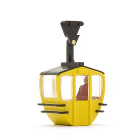 Brawa 6279 Gondol för linbana 1 yellow car with passenger