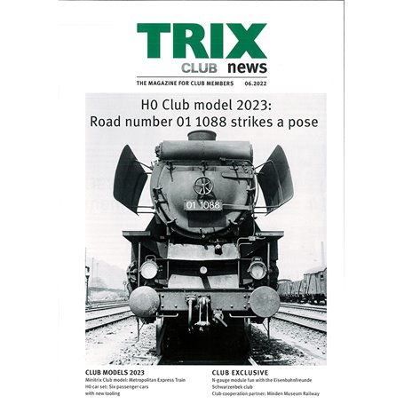 Trix CLUB062022 Trix Club 06/2022, magasin från Trix