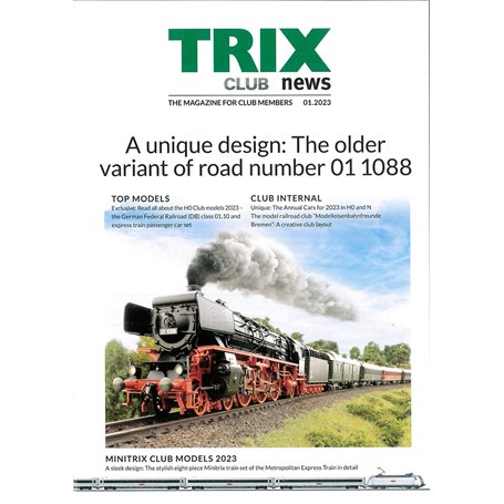Trix CLUB012023 Trix Club 01/2023, magasin från Trix