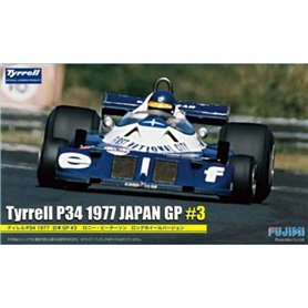 Fujimi 090900 Tyrrell P34 1977 JAPAN GP Long Chassi 3 Ronnie Peterson