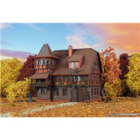 Vollmer 47679 Villa Vampire with red flickering lighting and colour tablets, functional kit