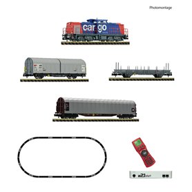 Fleischmann 931903 z21 start digital set: Diesel locomotive class 203 with goods train, SBB Cargo