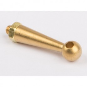 Wilesco 1886 Handrail support, brass, with nut D21, D456