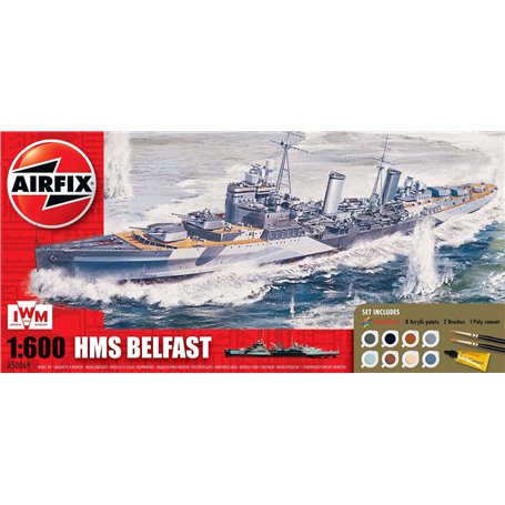 Airfix 50069 HMS Belfast "Gift Set"