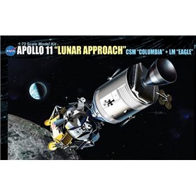Dragon 11001 Apollo 11 "Lunar Approach" CSM "Columbia" + LM "Eagle"