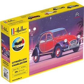 Heller 56766 Citroën 2 CV Charleston "Gift Set"