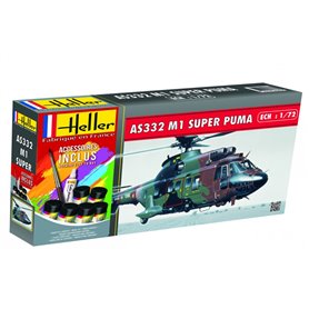 Heller 56367 Helikopter AS332 M1 Super Puma "Gift Set"